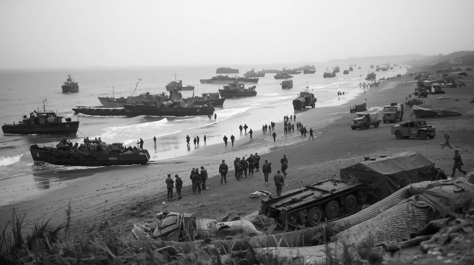 Sejarah Normandy / D-Day (1944) Pendaratan Terbesar Pasukan Sekutu di Prancis
